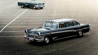 Cars soviet gaz zil 13 russian russians
