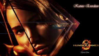 Everdeen the hunger games photomanipulation bow (weapon) wallpaper