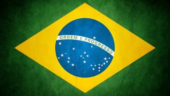 Flags brazil flag of wallpaper