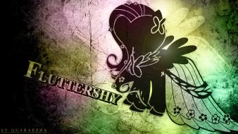 Grunge my little pony fluttershy wallpaper