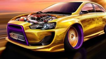Lancer evo x wallpaper