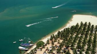 Landscapes brazil praia do gunga maceió wallpaper