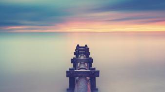 Landscapes horizon mist wallpaper
