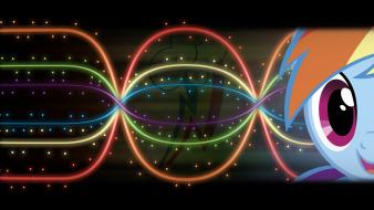 Lights my little pony rainbow dash wallpaper