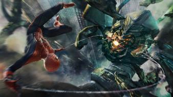 Marvel comics the amazing spider-man cities wallpaper