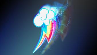 My little pony rainbow dash cutie mark wallpaper