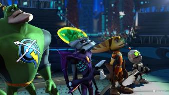 Playstation 3 ratchet one y clank q force wallpaper