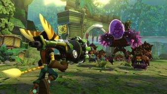 Ratchet y clank q force wallpaper