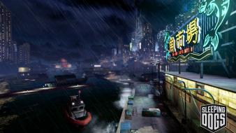 Sleeping dogs wallpaper