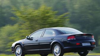 Cars chrysler auto automobile forest wallpaper