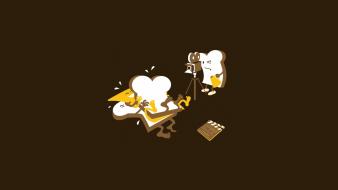 Funny fun-art wallpaper
