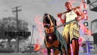 Grand theft auto v gta 5 chop wallpaper
