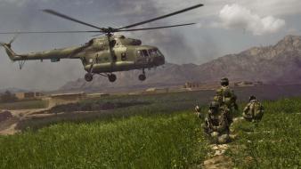 Isaf russian rotary wing greenzone mil mi-17 wallpaper