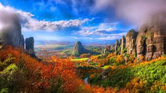 Mountains landscapes upscaled wallpaper