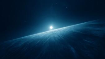 Outer space moon wallpaper
