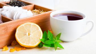 Tea cups healthy drinking wallpaper