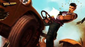 Video games weapons game total overdose wallpaper