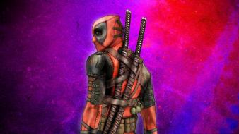 Wade wilson digital art marvel (comic character) wallpaper