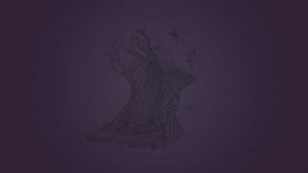 Abstract anatomy digital art wallpaper