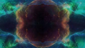 Abstract outer space stars wallpaper