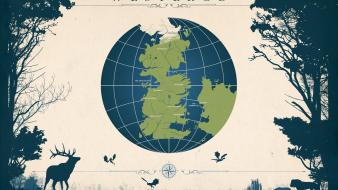 And fire game thrones westeros animals artwork wallpaper