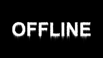 Black and white simple simplistic text only wallpaper