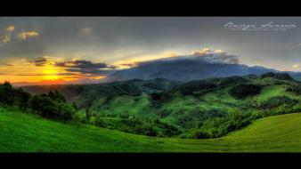Bucegi mountains romania sunrise wallpaper