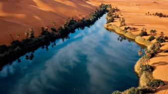 Deserts water wallpaper