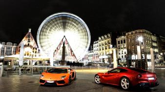 Ferrari lamborghini cars wallpaper