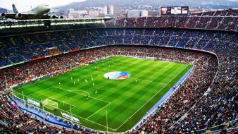 Football stadium wallpaper
