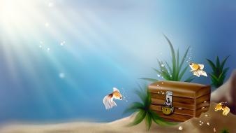 Goldfish animated wallpaper