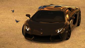 Gt5 lamborghini aventador cars engines pigeons wallpaper