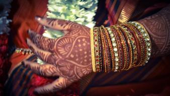 Indian bangles brides colors glass wallpaper
