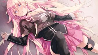 Lucy megurine luka vocaloid blue eyes choker wallpaper