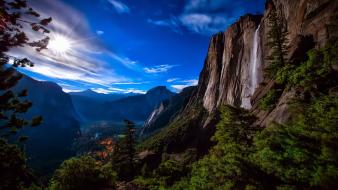 Mountain waterfall pictures wallpaper