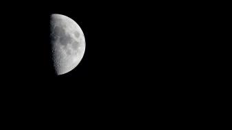 Night moon sky wallpaper