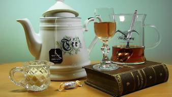 Tea time wallpaper