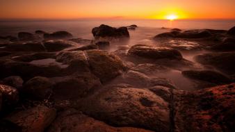 Beaches landscapes nature rocks sea wallpaper