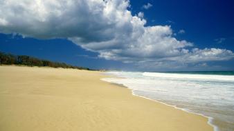 Beautiful beach scenery wallpaper