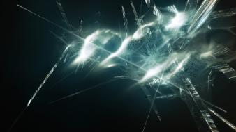 Black abstract background wallpaper