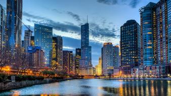 Cities skyscrapers wallpaper