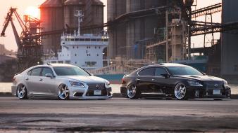 Japan lexus ls460 2012 stance wallpaper