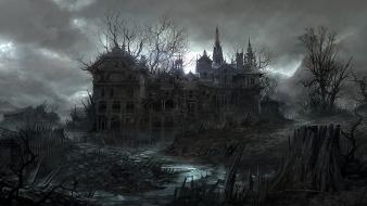 Jonasdero abandon abandoned house ruins wallpaper