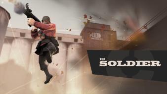 Soldier tf2 team fortress 2 valve corporation wallpaper