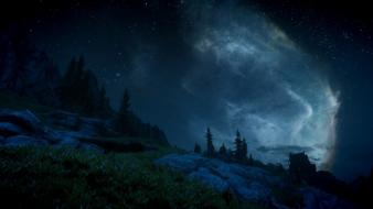 The elder scrolls v: skyrim nature video games wallpaper