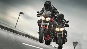 Triumph speed triple bikers motorbikes wallpaper