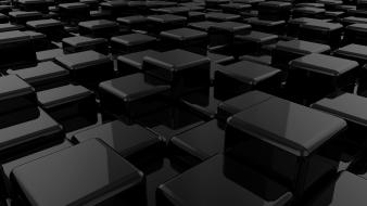 3d black wallpaper