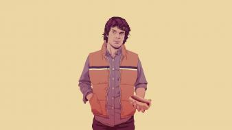 80s tv series drawings funny photo manipulation wallpaper