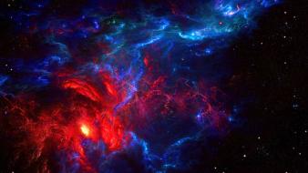 Abstract space wallpaper