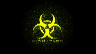 Biohazard symbol wallpaper